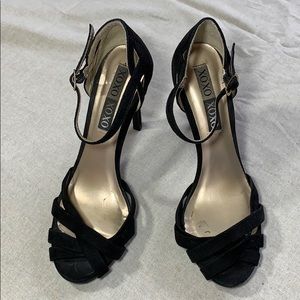 2/$20 Strappy Black Heels